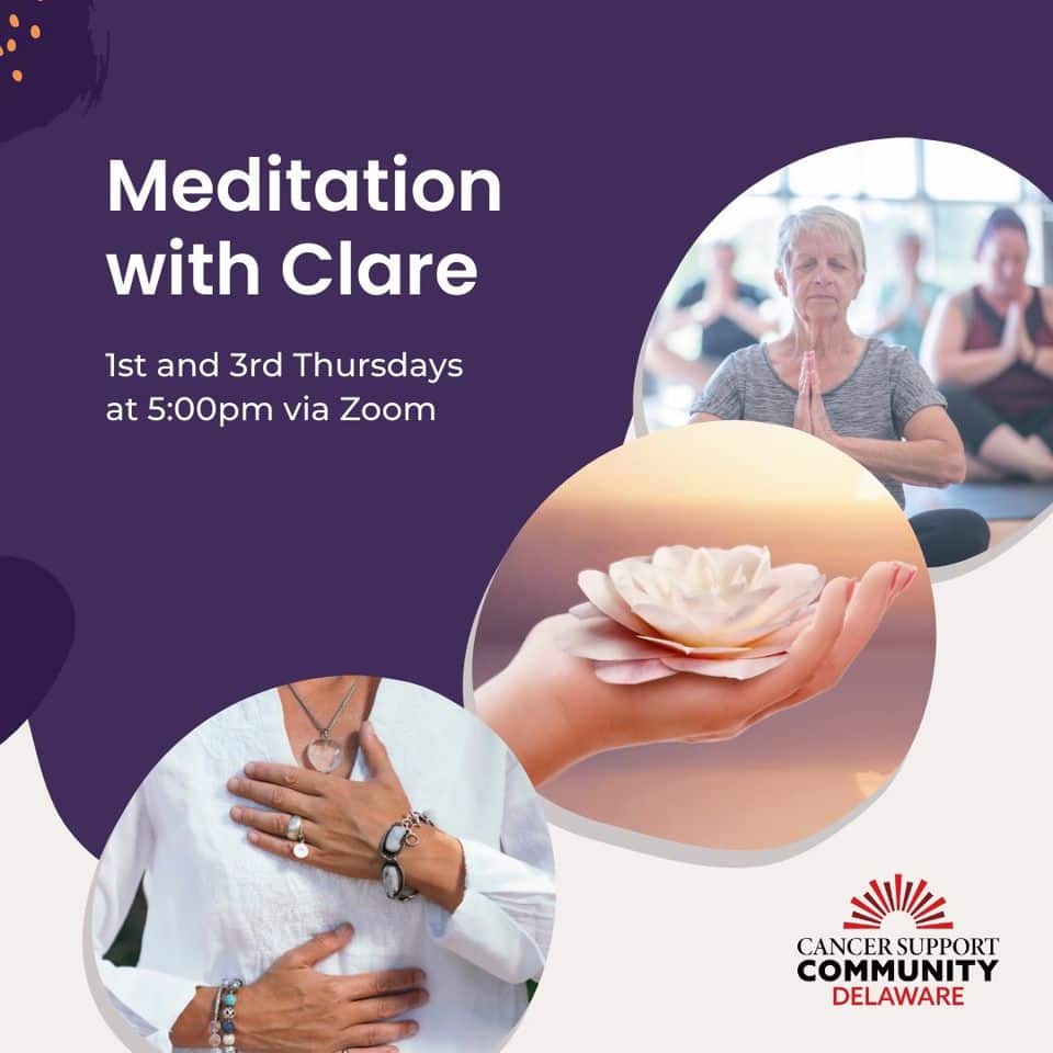 Meditation with Clare | Third Thursday